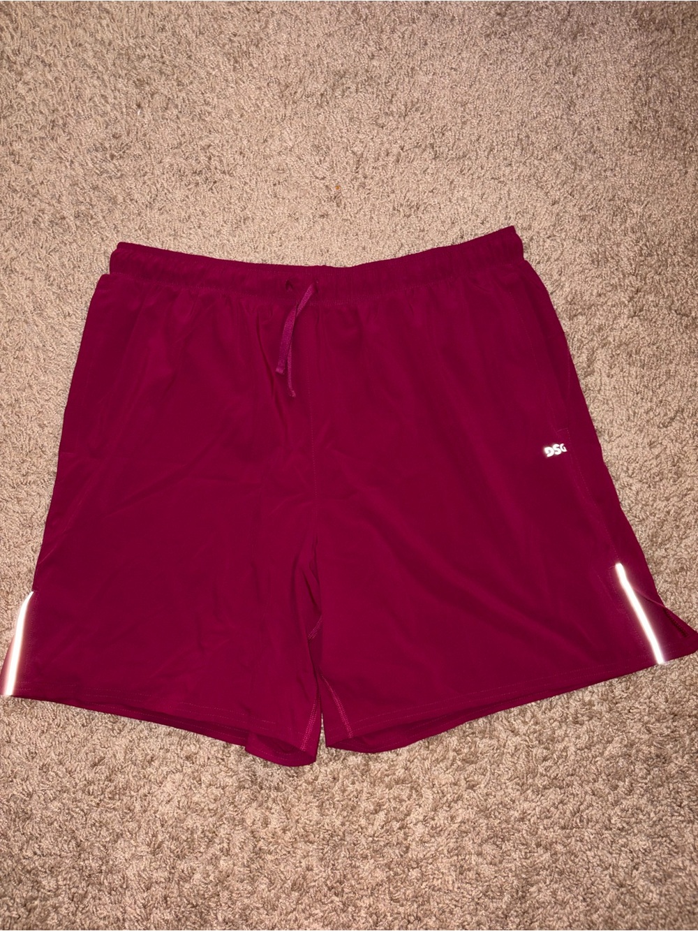 DSG Men's Burgundy Athletic Shorts